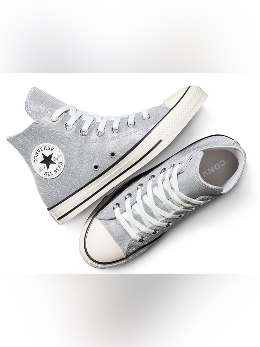 NIB Converse Chuck Taylor Sparkle High Tops Size 8 Women's/6 Men's
